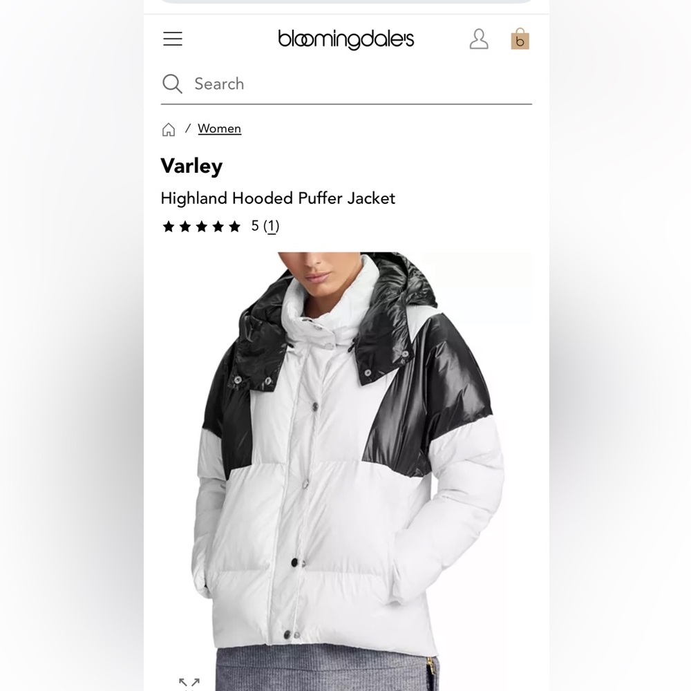 Varley Highland Puffer Coat Jacket